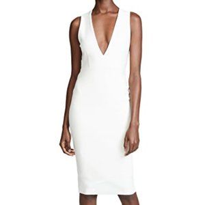 Bec & Bridge Eva Plunge Dress - size: USA 2